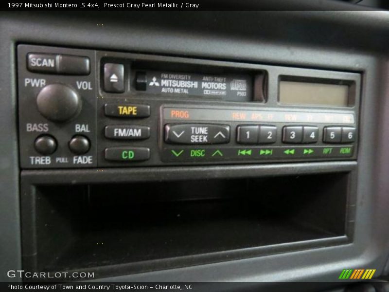 Audio System of 1997 Montero LS 4x4