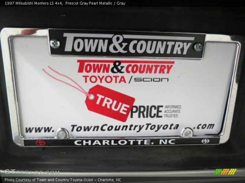 Prescot Gray Pearl Metallic / Gray 1997 Mitsubishi Montero LS 4x4