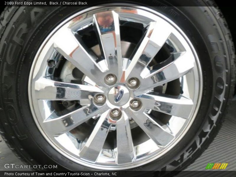 Black / Charcoal Black 2009 Ford Edge Limited