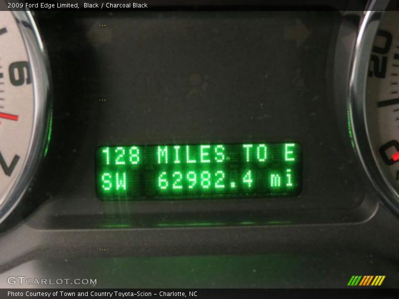 Black / Charcoal Black 2009 Ford Edge Limited