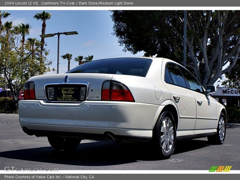 Cashmere Tri-Coat / Dark Stone/Medium Light Stone 2004 Lincoln LS V8