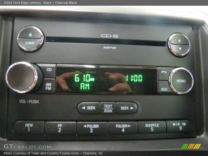 Black / Charcoal Black 2009 Ford Edge Limited