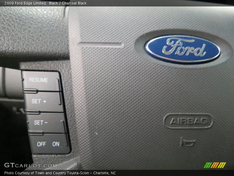 Black / Charcoal Black 2009 Ford Edge Limited