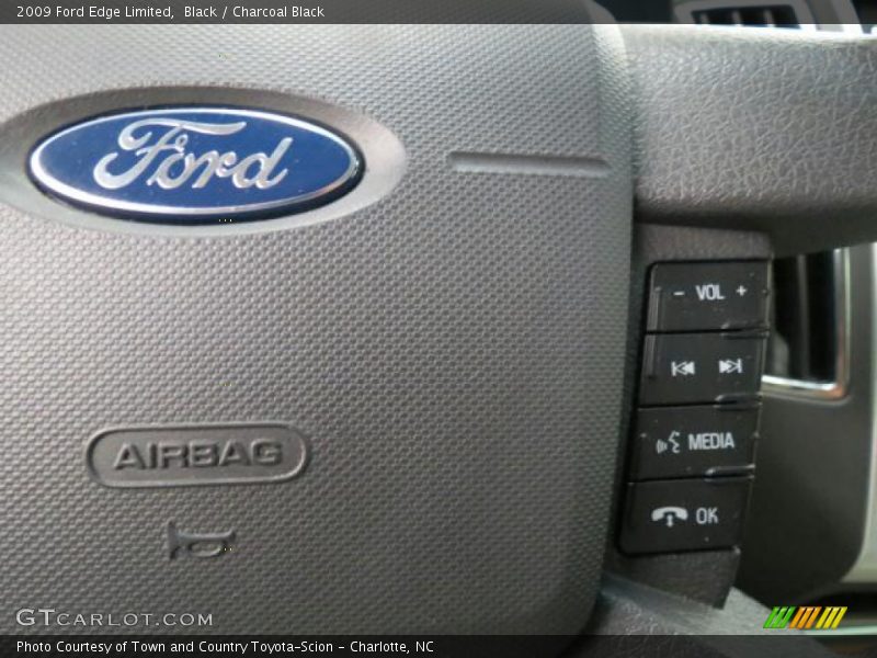 Black / Charcoal Black 2009 Ford Edge Limited