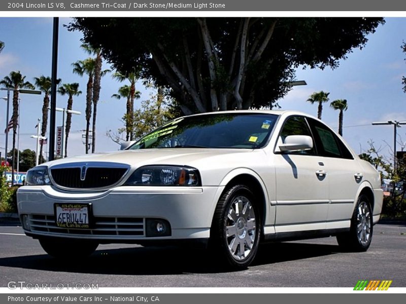 Cashmere Tri-Coat / Dark Stone/Medium Light Stone 2004 Lincoln LS V8