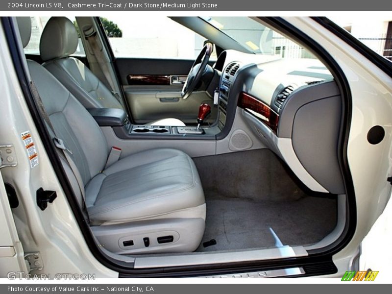 Cashmere Tri-Coat / Dark Stone/Medium Light Stone 2004 Lincoln LS V8