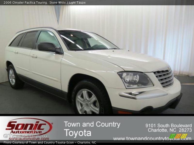 Stone White / Light Taupe 2006 Chrysler Pacifica Touring