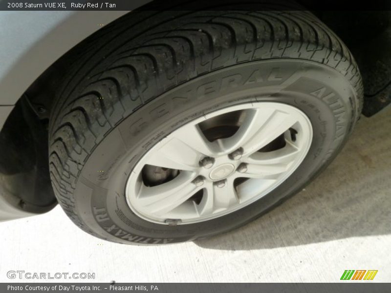 Ruby Red / Tan 2008 Saturn VUE XE