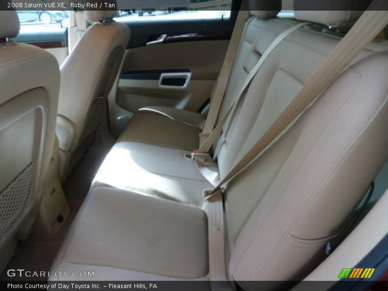 Ruby Red / Tan 2008 Saturn VUE XE