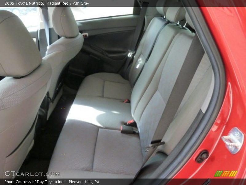 Radiant Red / Ash Gray 2009 Toyota Matrix S