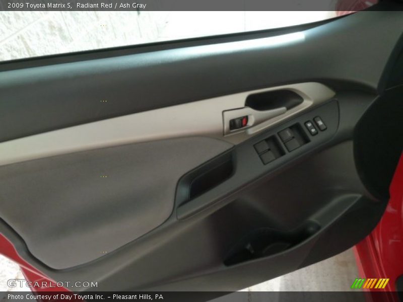 Radiant Red / Ash Gray 2009 Toyota Matrix S