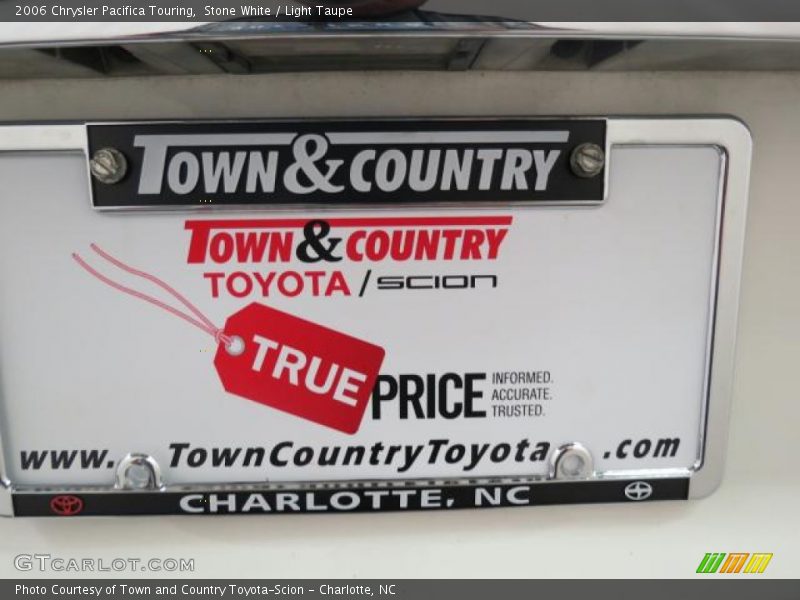 Stone White / Light Taupe 2006 Chrysler Pacifica Touring