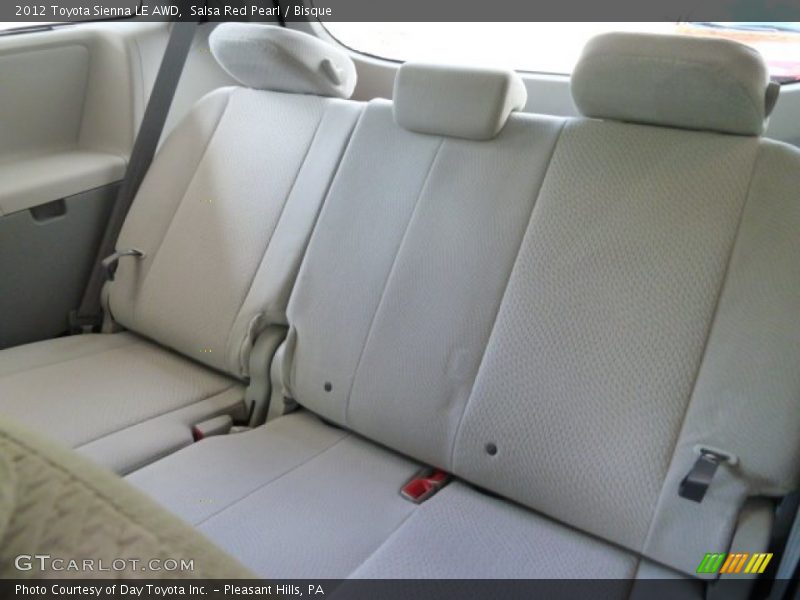 Salsa Red Pearl / Bisque 2012 Toyota Sienna LE AWD