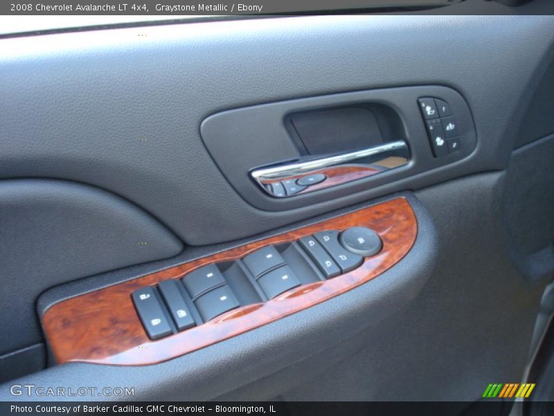 Graystone Metallic / Ebony 2008 Chevrolet Avalanche LT 4x4