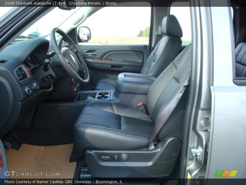 Graystone Metallic / Ebony 2008 Chevrolet Avalanche LT 4x4