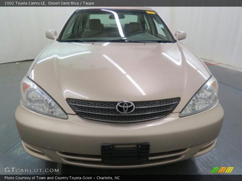 Desert Sand Mica / Taupe 2002 Toyota Camry LE