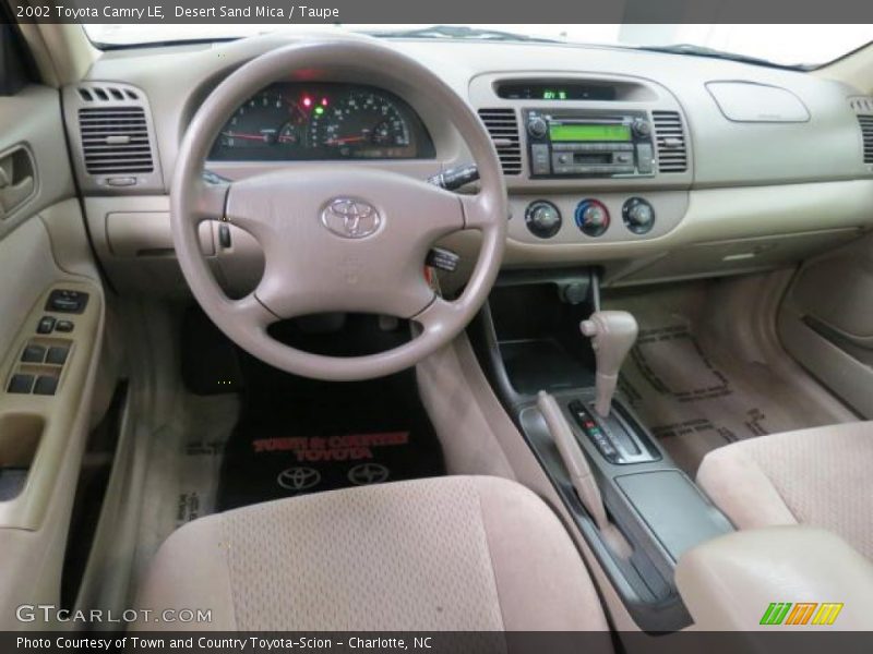 Desert Sand Mica / Taupe 2002 Toyota Camry LE
