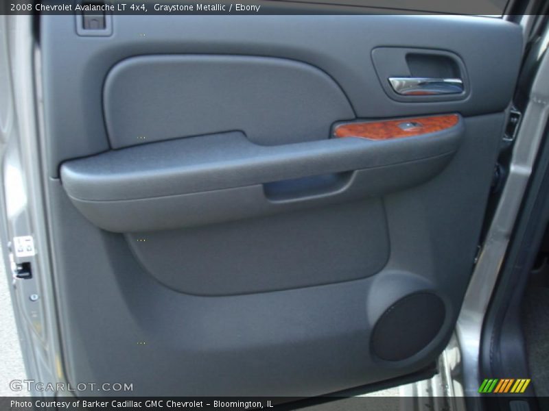 Graystone Metallic / Ebony 2008 Chevrolet Avalanche LT 4x4