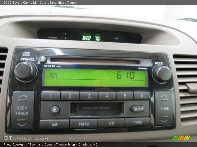 Desert Sand Mica / Taupe 2002 Toyota Camry LE