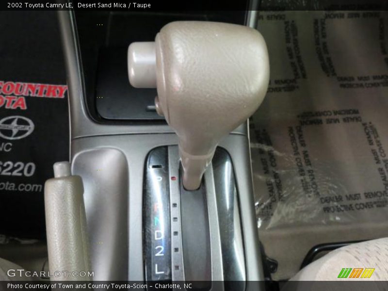 Desert Sand Mica / Taupe 2002 Toyota Camry LE