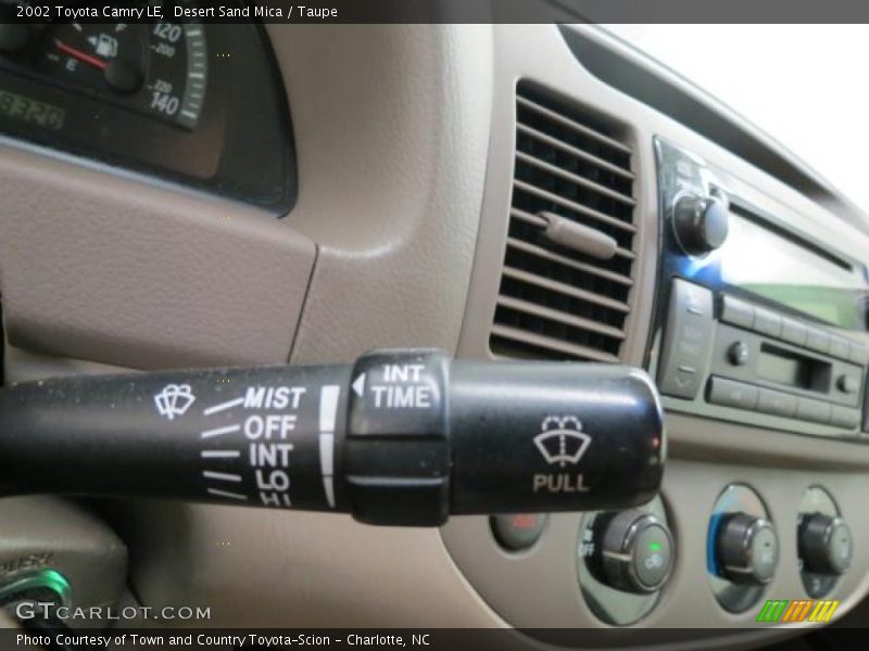 Desert Sand Mica / Taupe 2002 Toyota Camry LE