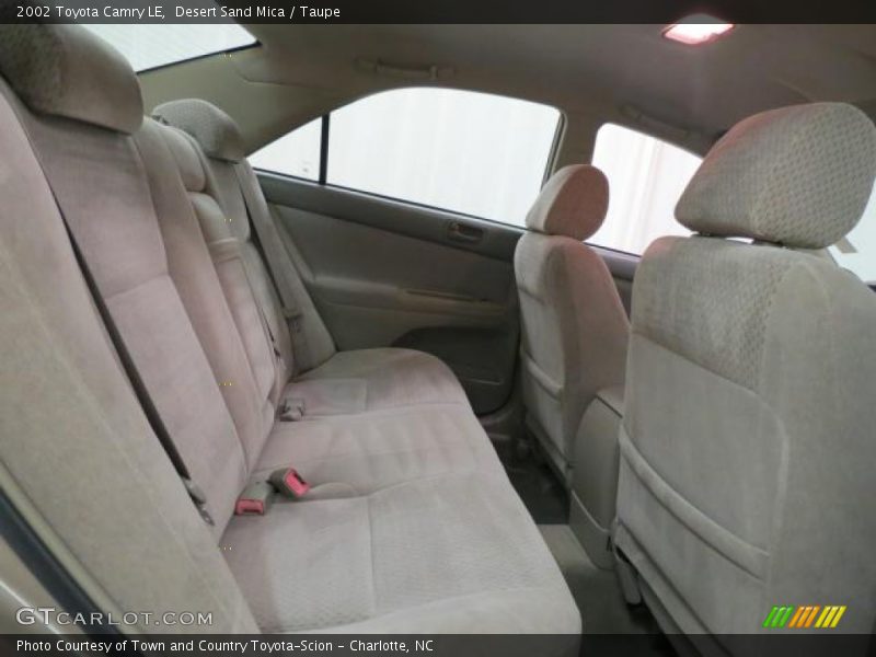 Desert Sand Mica / Taupe 2002 Toyota Camry LE