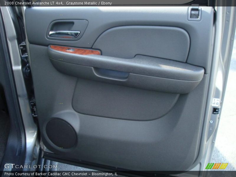 Graystone Metallic / Ebony 2008 Chevrolet Avalanche LT 4x4