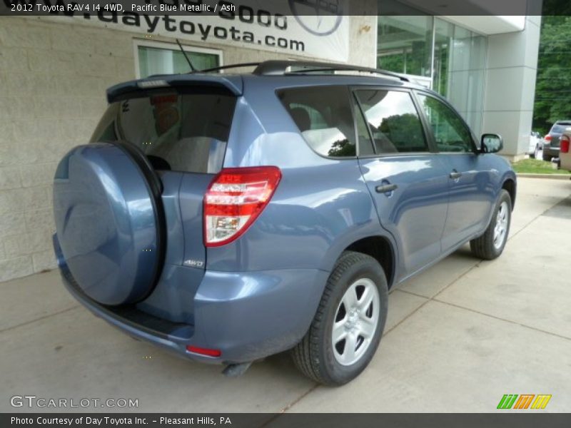 Pacific Blue Metallic / Ash 2012 Toyota RAV4 I4 4WD