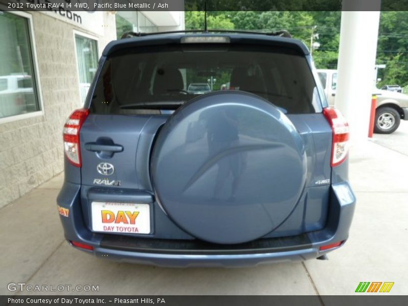 Pacific Blue Metallic / Ash 2012 Toyota RAV4 I4 4WD