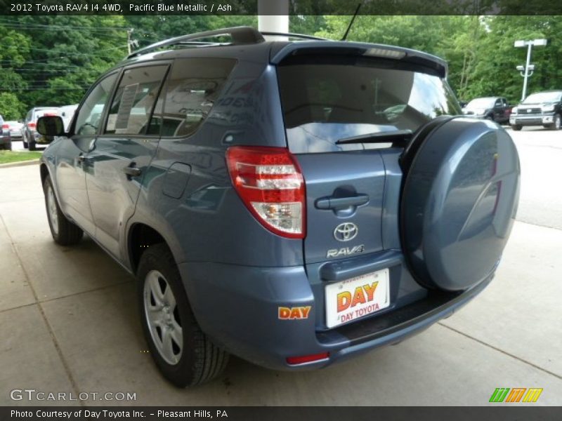 Pacific Blue Metallic / Ash 2012 Toyota RAV4 I4 4WD