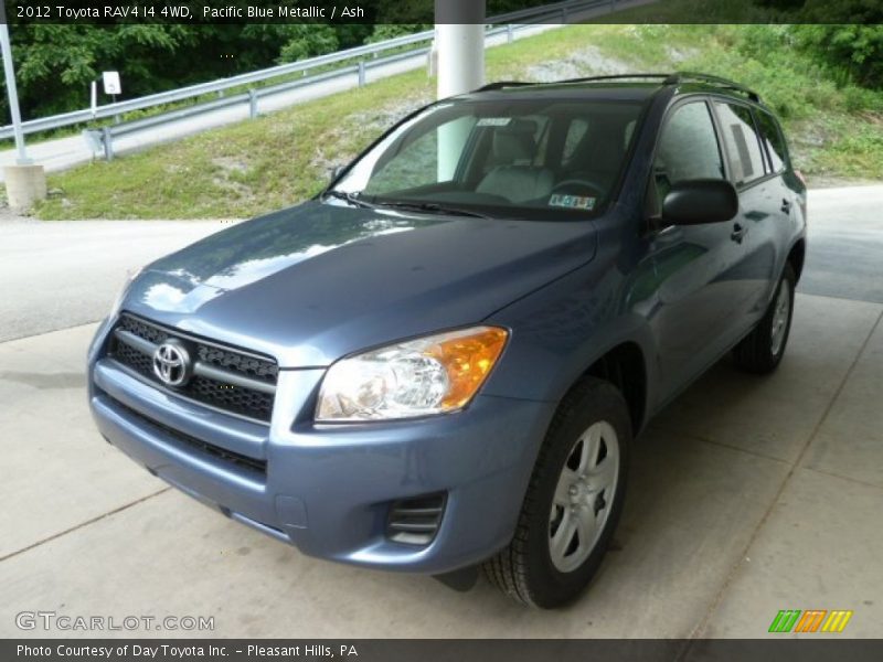 Pacific Blue Metallic / Ash 2012 Toyota RAV4 I4 4WD