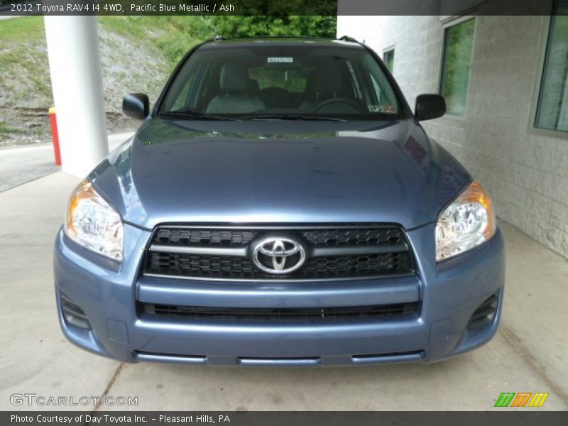 Pacific Blue Metallic / Ash 2012 Toyota RAV4 I4 4WD