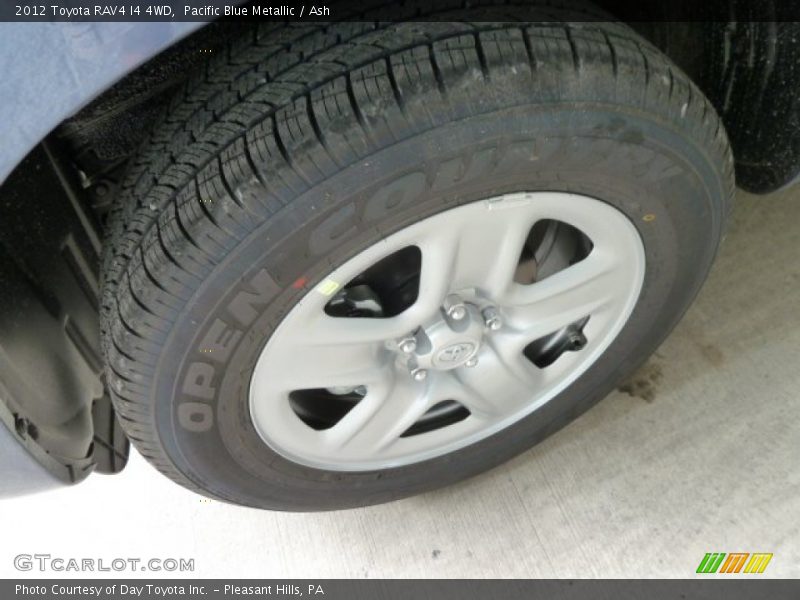 Pacific Blue Metallic / Ash 2012 Toyota RAV4 I4 4WD