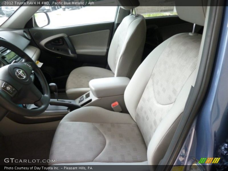 Pacific Blue Metallic / Ash 2012 Toyota RAV4 I4 4WD