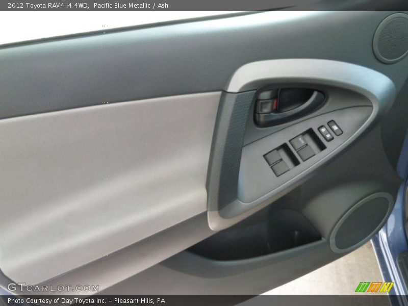 Pacific Blue Metallic / Ash 2012 Toyota RAV4 I4 4WD