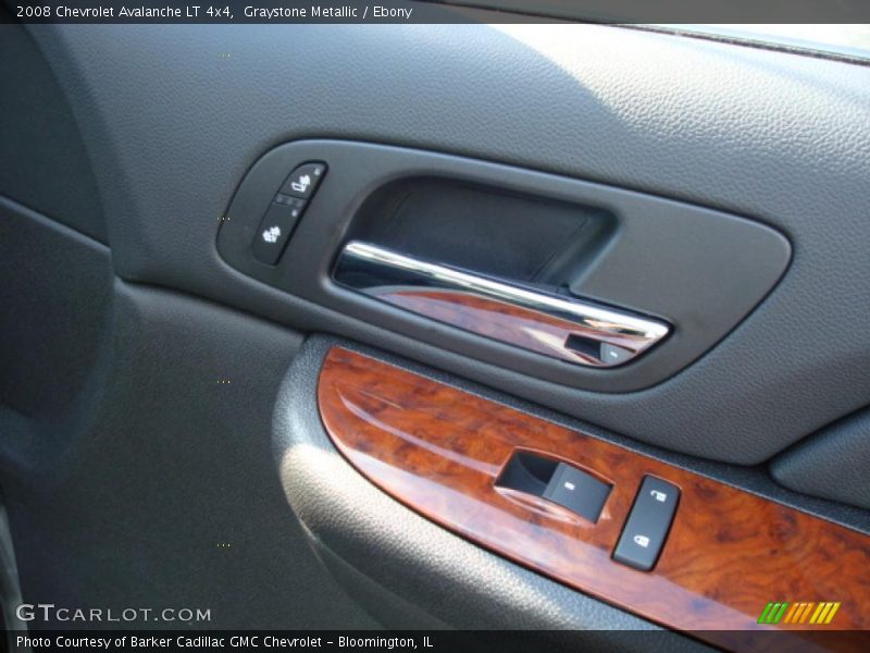 Graystone Metallic / Ebony 2008 Chevrolet Avalanche LT 4x4