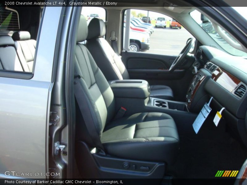 Graystone Metallic / Ebony 2008 Chevrolet Avalanche LT 4x4