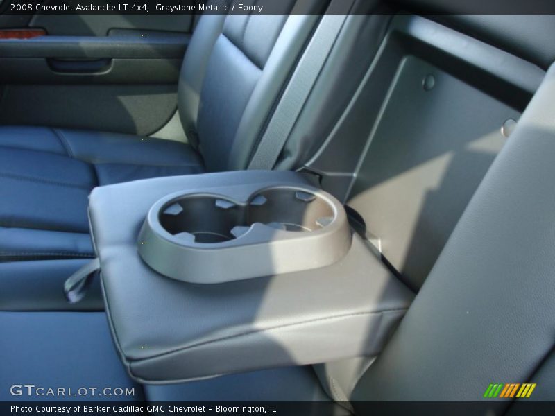Graystone Metallic / Ebony 2008 Chevrolet Avalanche LT 4x4