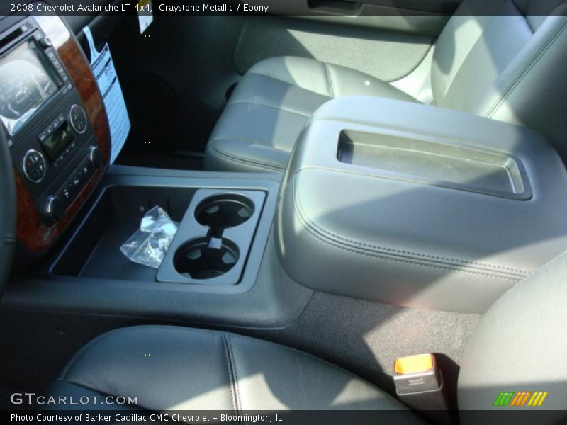 Graystone Metallic / Ebony 2008 Chevrolet Avalanche LT 4x4