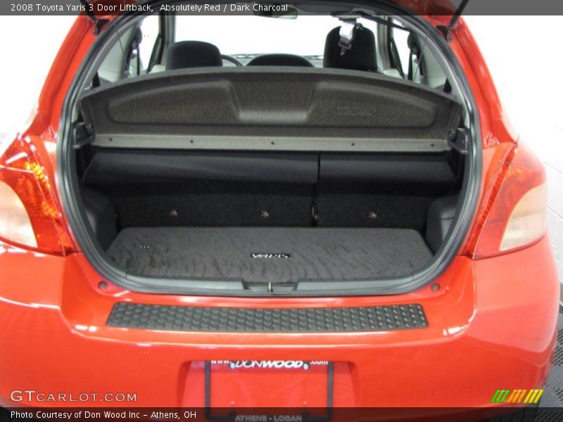  2008 Yaris 3 Door Liftback Trunk