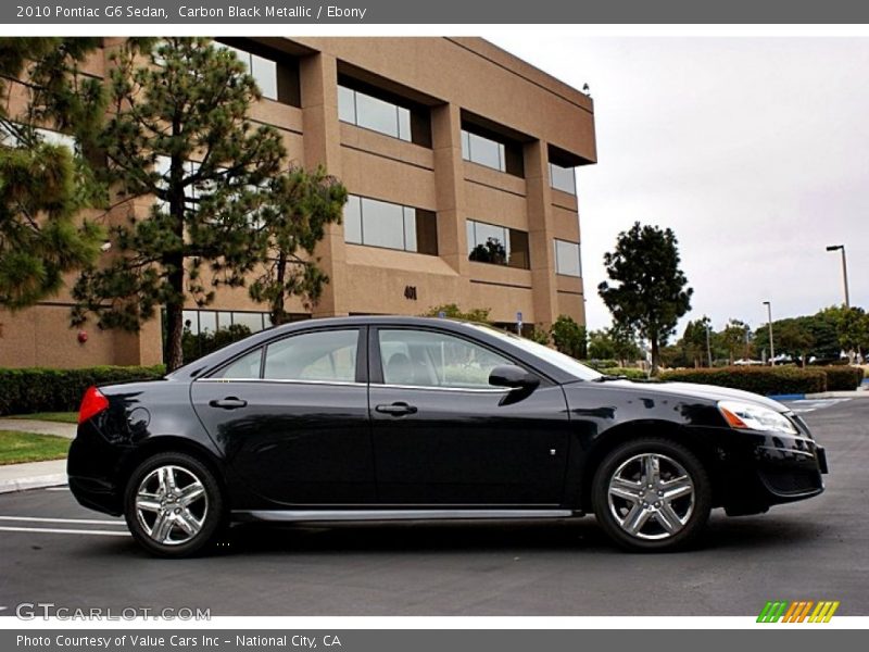  2010 G6 Sedan Carbon Black Metallic