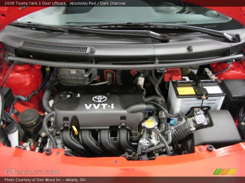  2008 Yaris 3 Door Liftback Engine - 1.5 Liter DOHC 16-Valve VVT-i 4 Cylinder