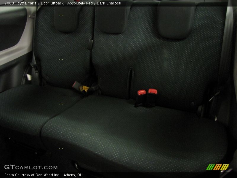 Absolutely Red / Dark Charcoal 2008 Toyota Yaris 3 Door Liftback