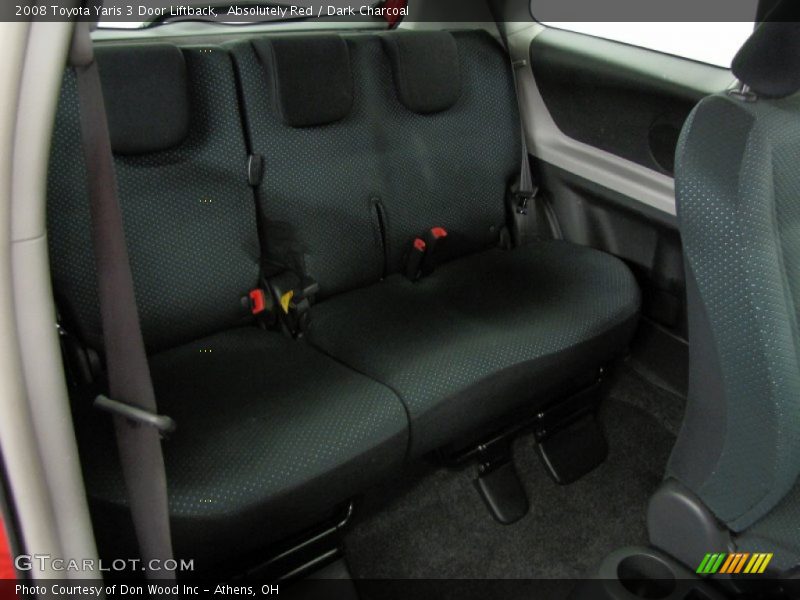Rear Seat of 2008 Yaris 3 Door Liftback