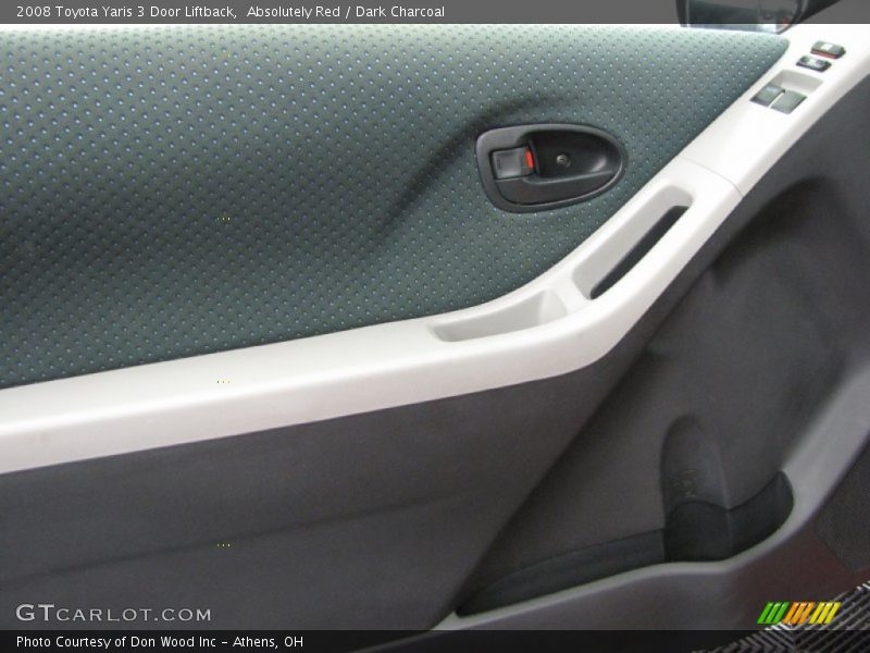 Absolutely Red / Dark Charcoal 2008 Toyota Yaris 3 Door Liftback