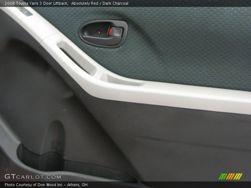 Absolutely Red / Dark Charcoal 2008 Toyota Yaris 3 Door Liftback