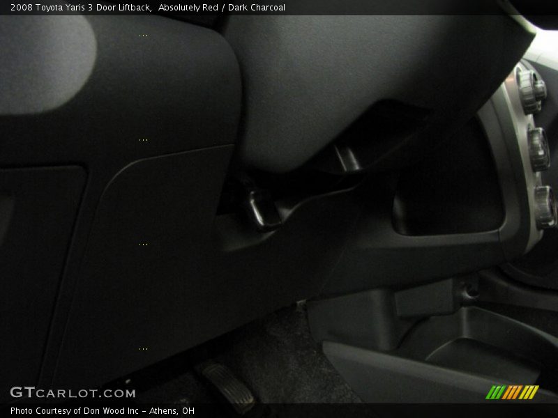 Absolutely Red / Dark Charcoal 2008 Toyota Yaris 3 Door Liftback