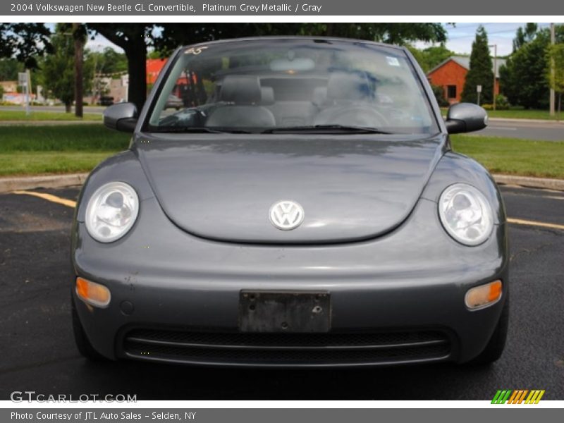 Platinum Grey Metallic / Gray 2004 Volkswagen New Beetle GL Convertible