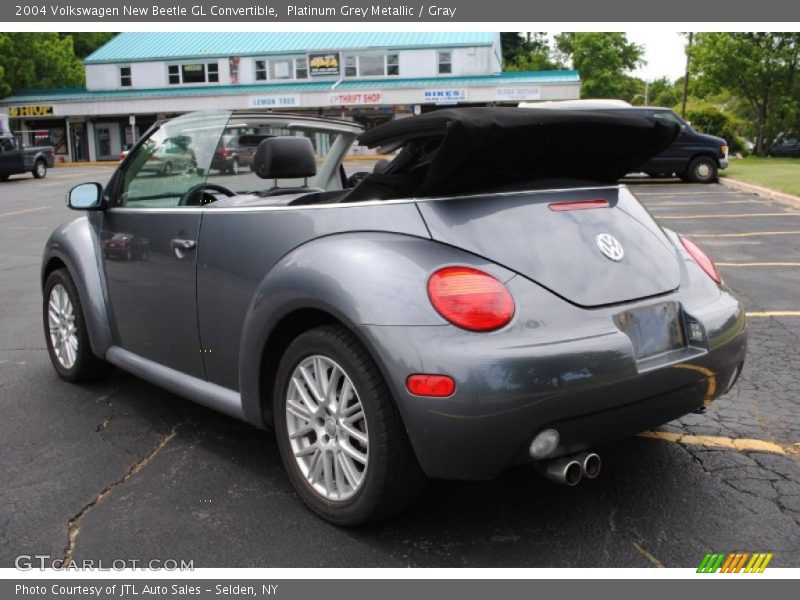 Platinum Grey Metallic / Gray 2004 Volkswagen New Beetle GL Convertible