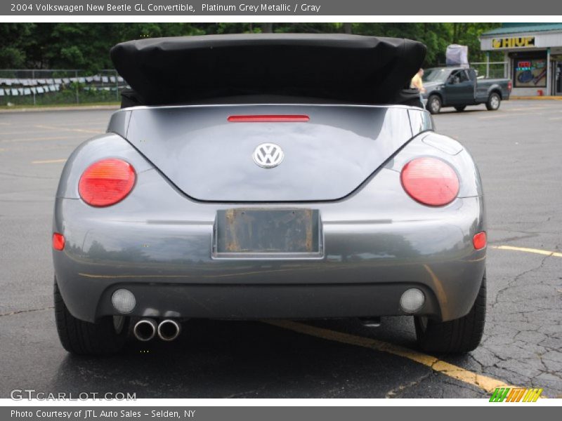 Platinum Grey Metallic / Gray 2004 Volkswagen New Beetle GL Convertible